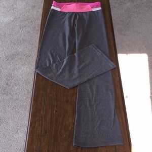 Girls Gray Yoga Pants